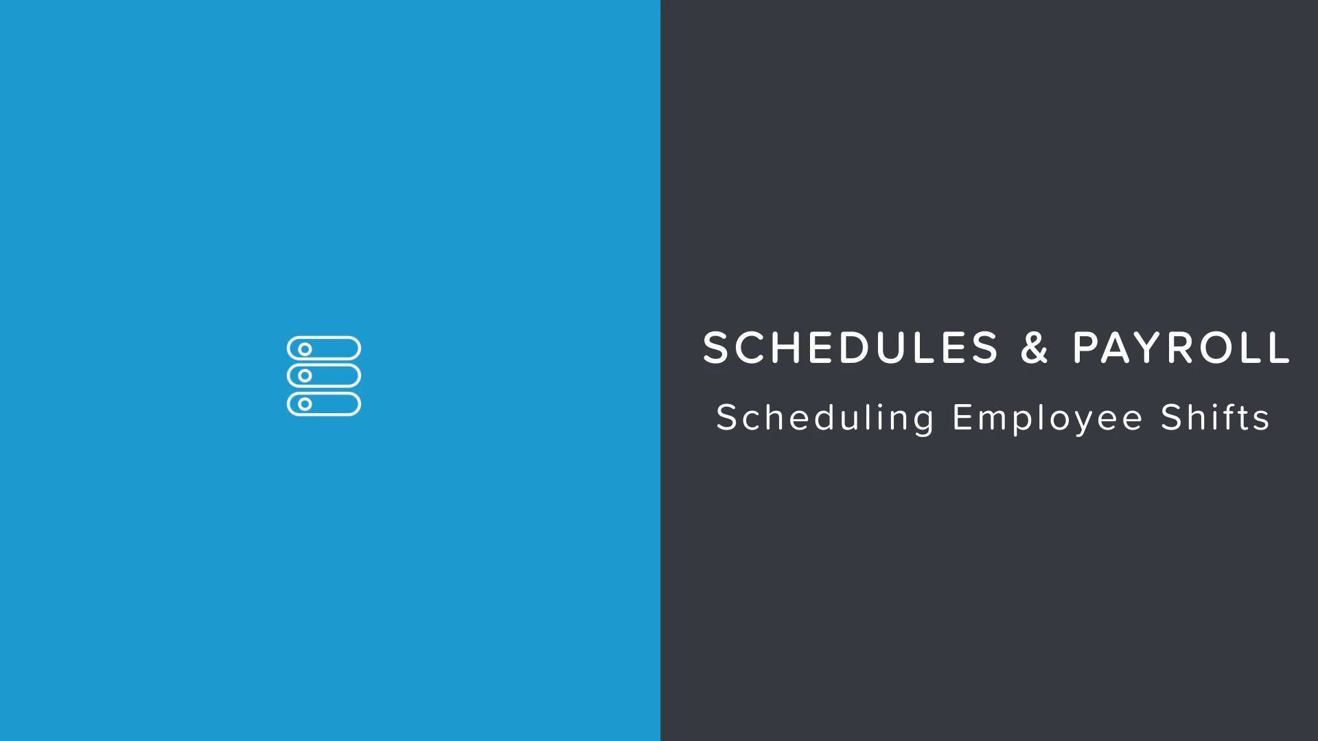 employee shifts